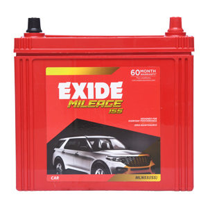  EXIDE MILEAGE(MLN55(ISS)